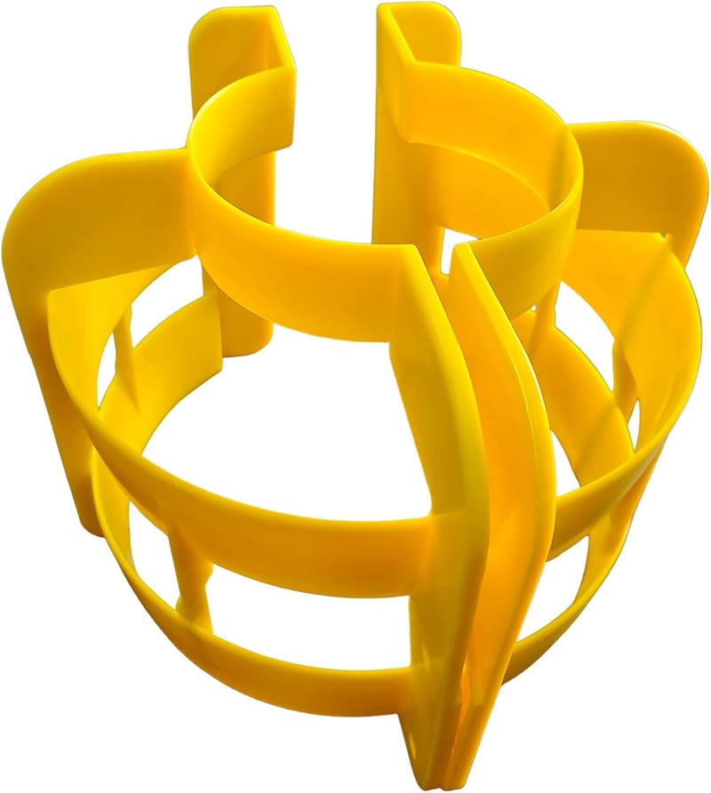 NorthBoat 9" Propeller Safety Guard for 9.9-20 HP Outboard Motors Polypropylene Marine Thruster Protective Cover, Yellow Cage - Image 4